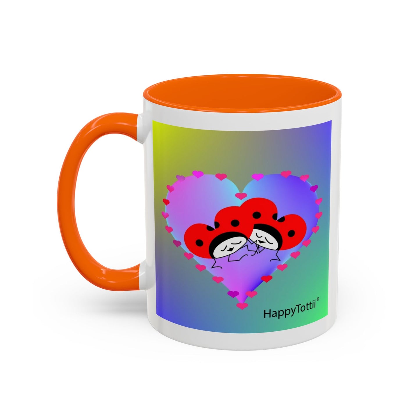 HappyTottii® Love Couple Heart Coffee Mug