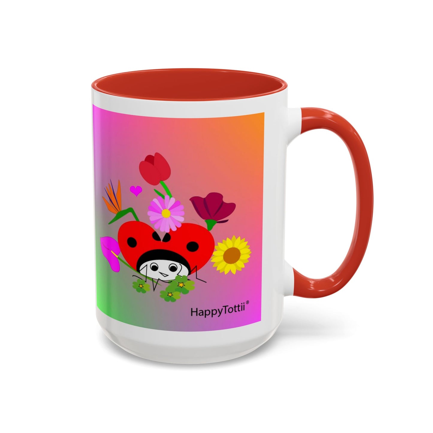 HappyTottii® Flowers Coffee Mug