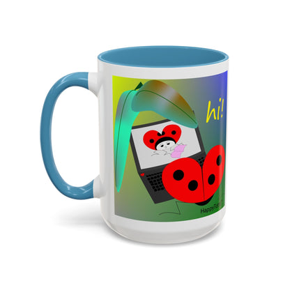 HappyTottii® Hi Computer Coffee Mug