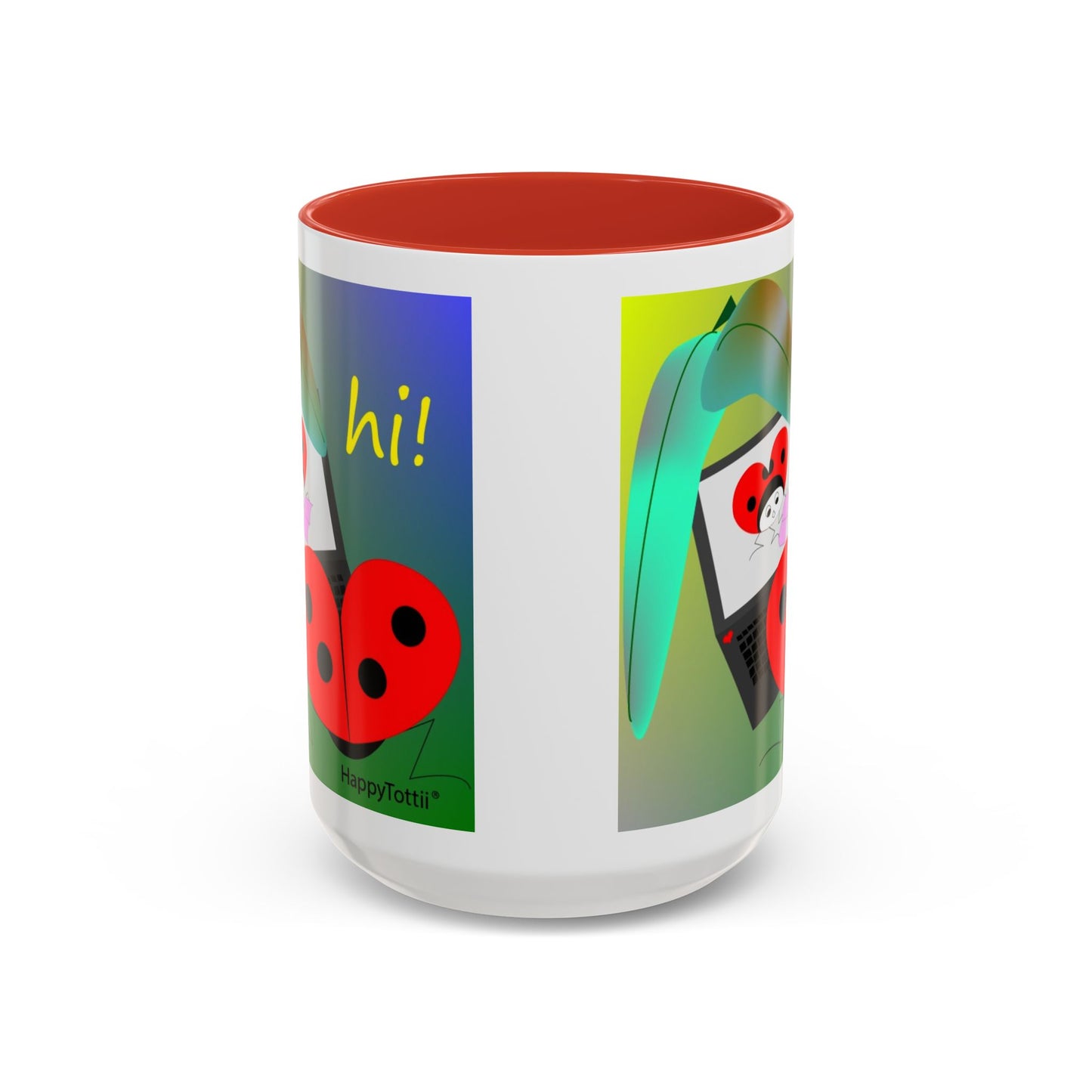 HappyTottii® Hi Computer Coffee Mug