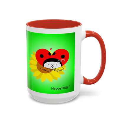 HappyTottii® Sunflower Om Coffee Mug