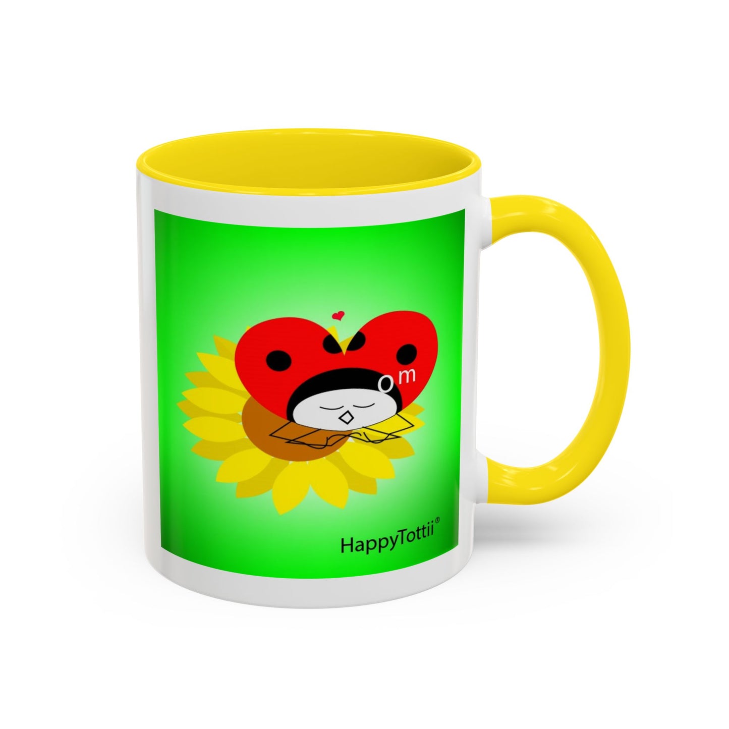 HappyTottii® Sunflower Om Coffee Mug