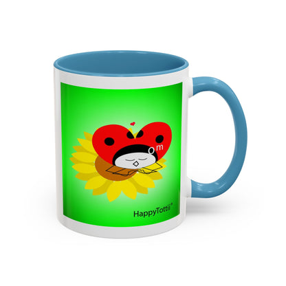 HappyTottii® Sunflower Om Coffee Mug