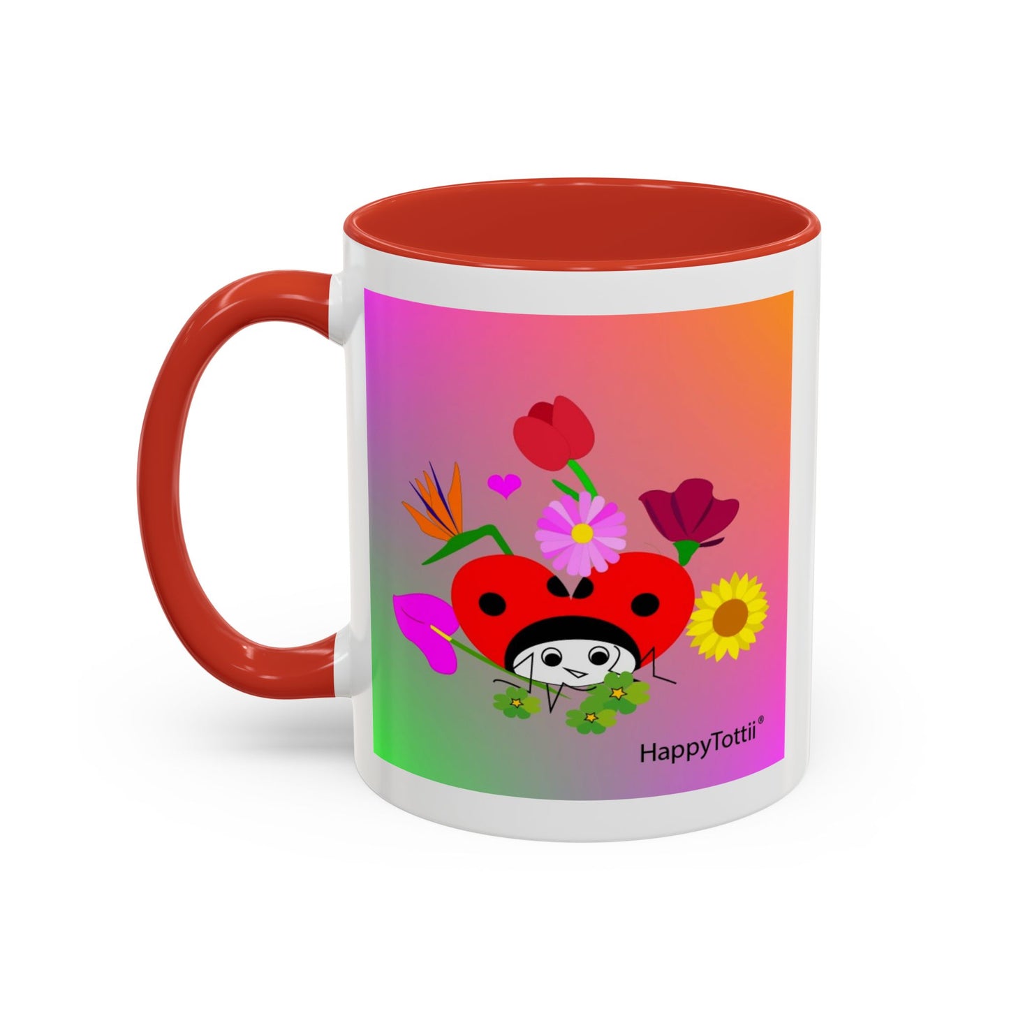 HappyTottii® Flowers Coffee Mug