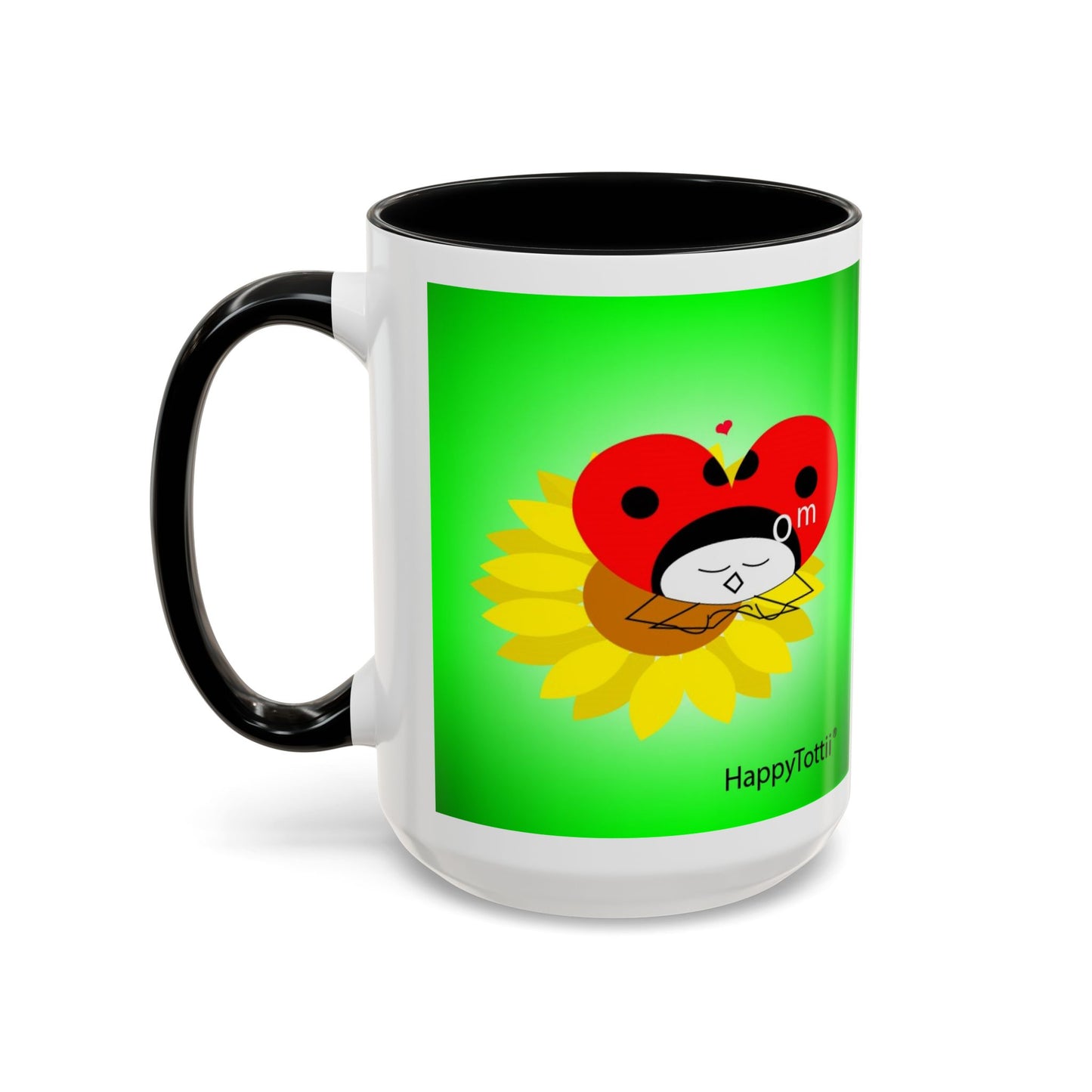 HappyTottii® Sunflower Om Coffee Mug