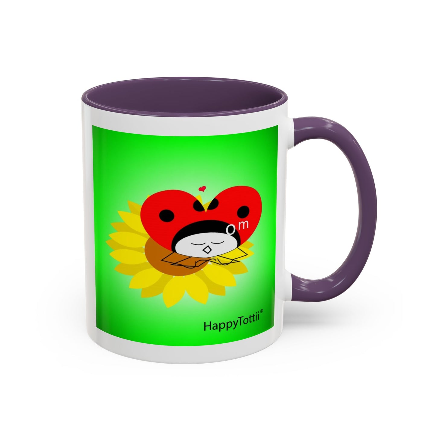 HappyTottii® Sunflower Om Coffee Mug