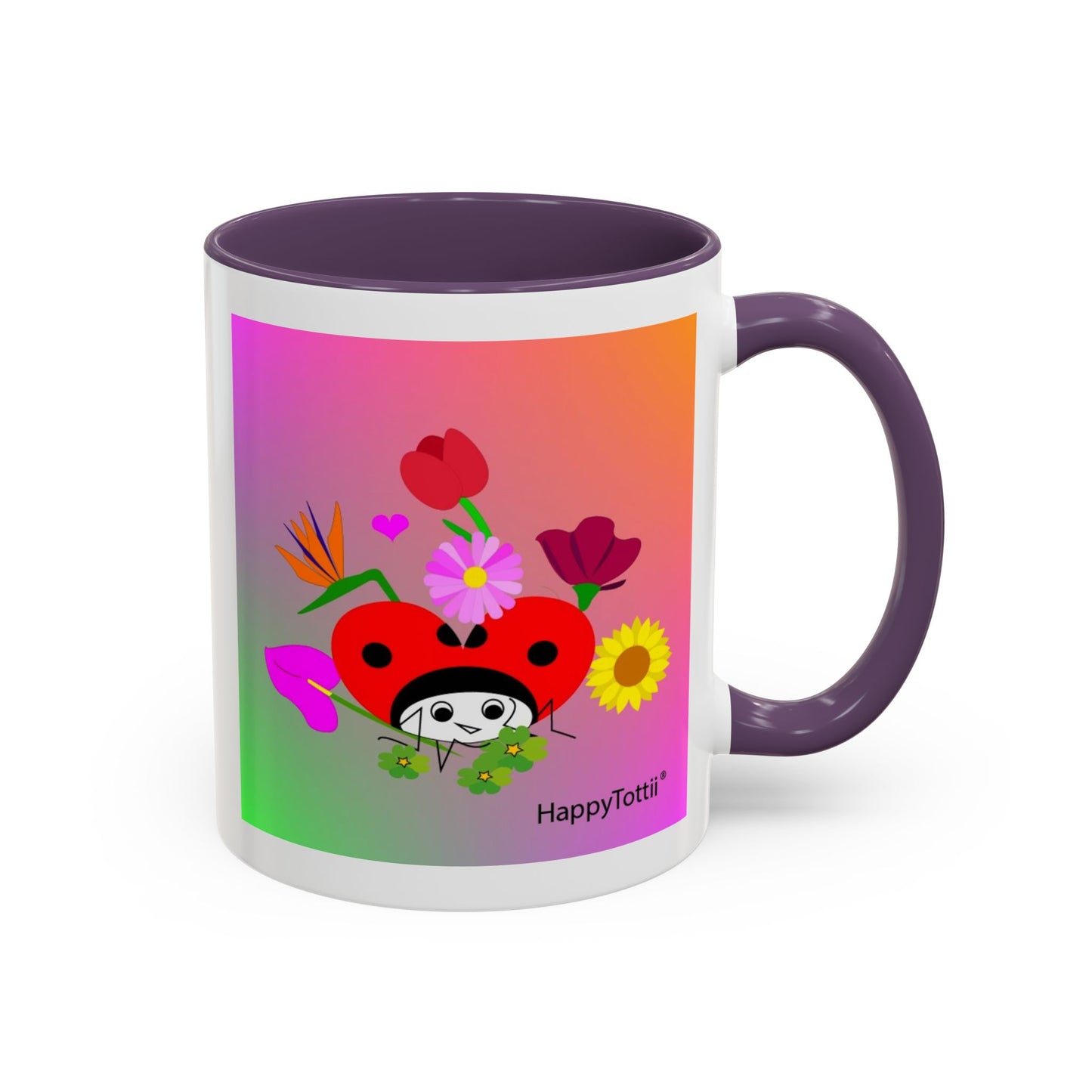 HappyTottii® Flowers Coffee Mug