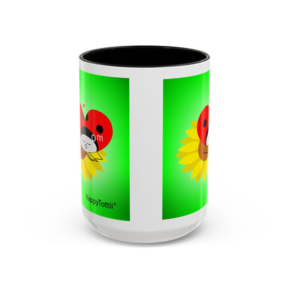 HappyTottii® Sunflower Om Coffee Mug