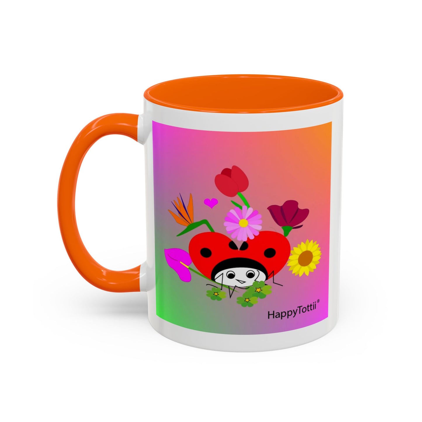 HappyTottii® Flowers Coffee Mug