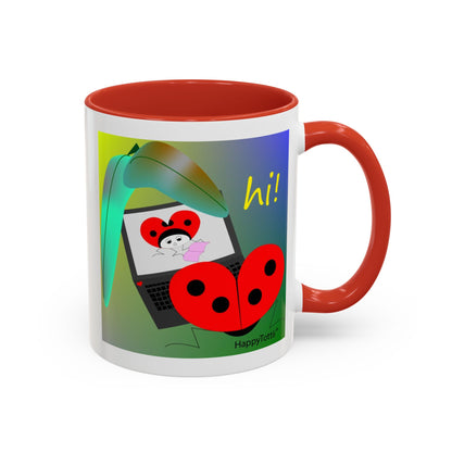 HappyTottii® Hi Computer Coffee Mug