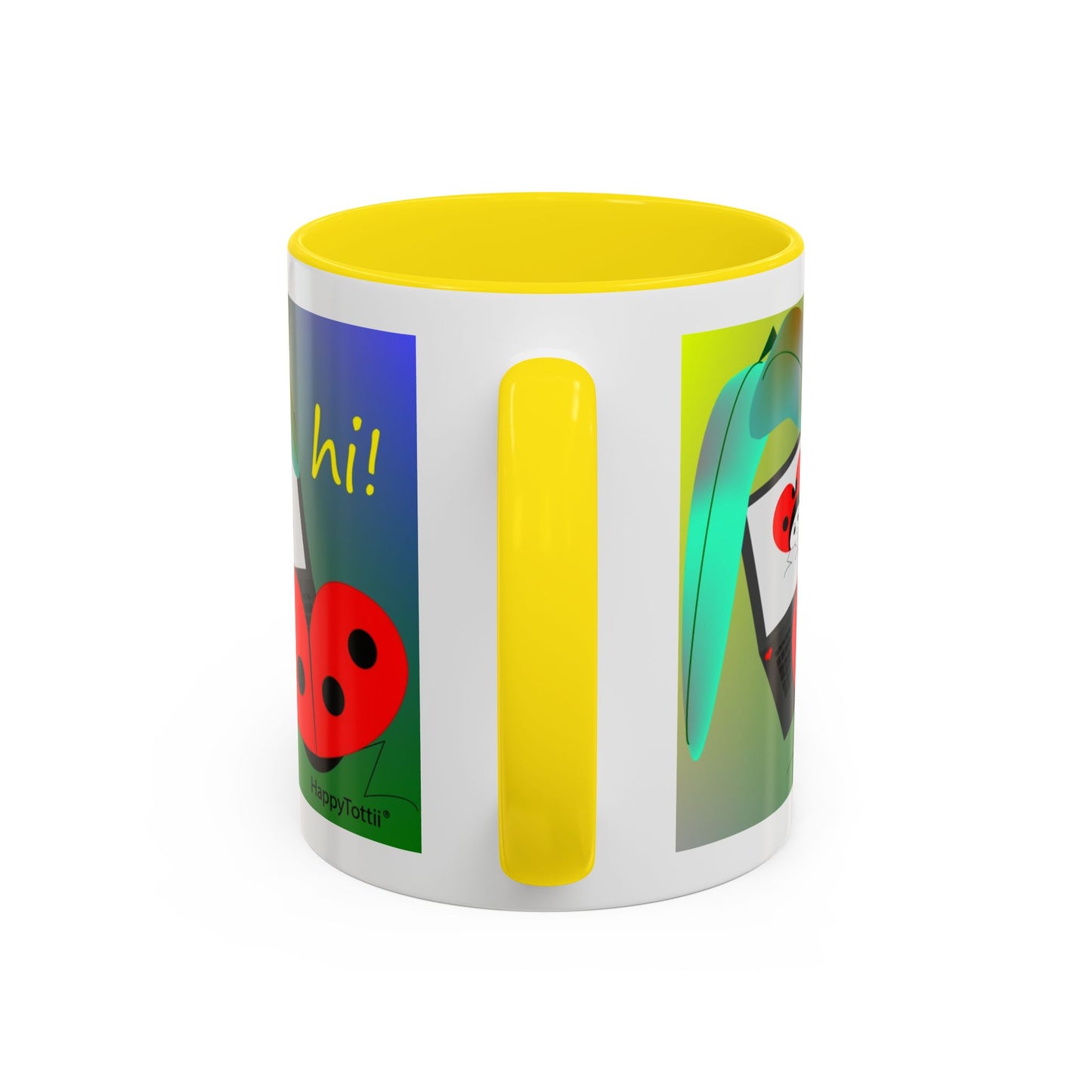 HappyTottii® Hi Computer Coffee Mug
