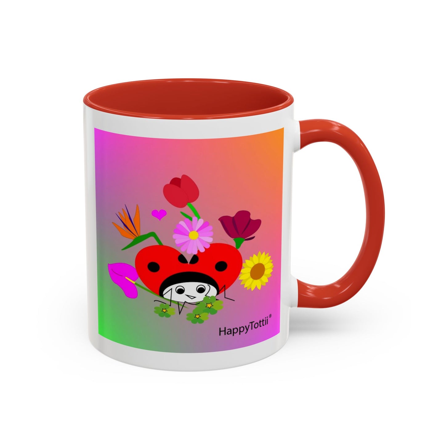 HappyTottii® Flowers Coffee Mug