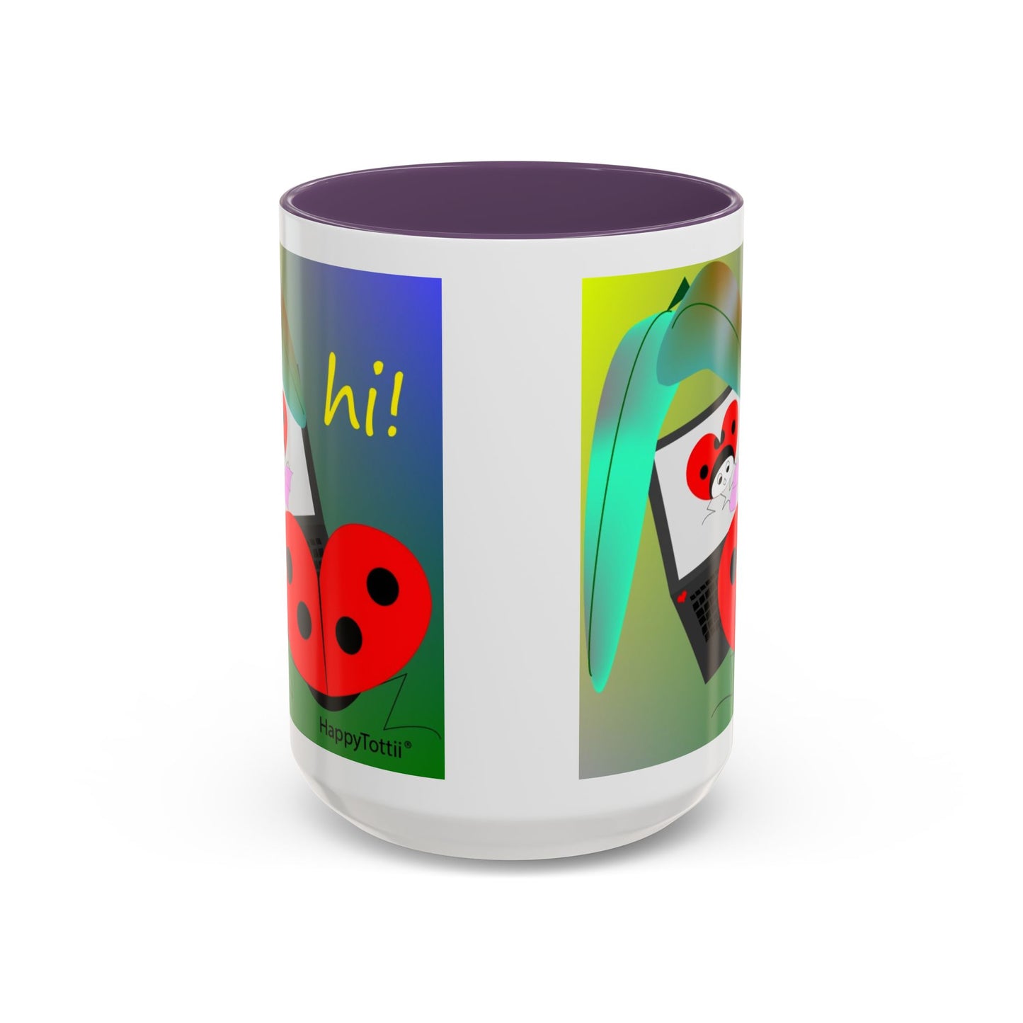 HappyTottii® Hi Computer Coffee Mug