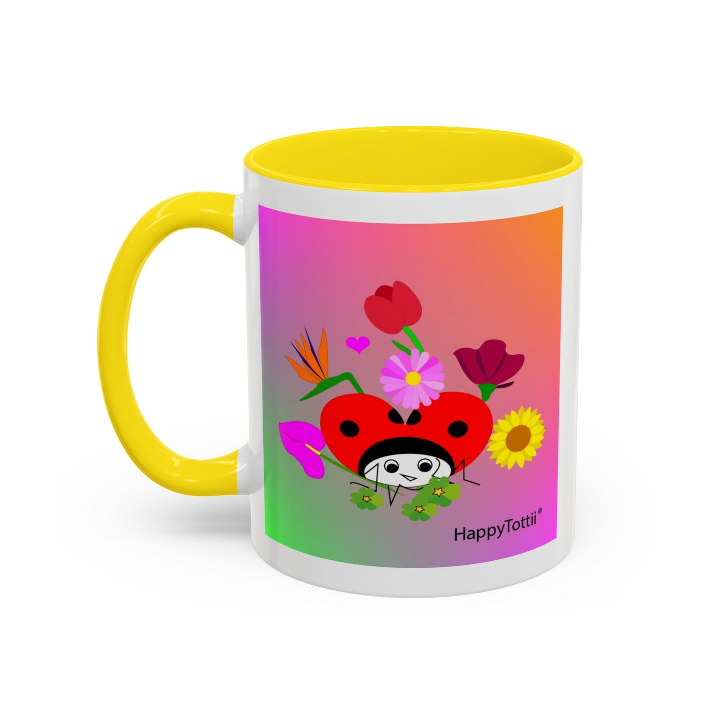 HappyTottii® Flowers Coffee Mug