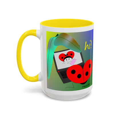 HappyTottii® Hi Computer Coffee Mug