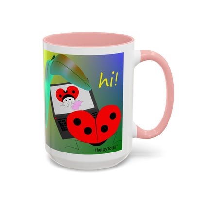 HappyTottii® Hi Computer Coffee Mug