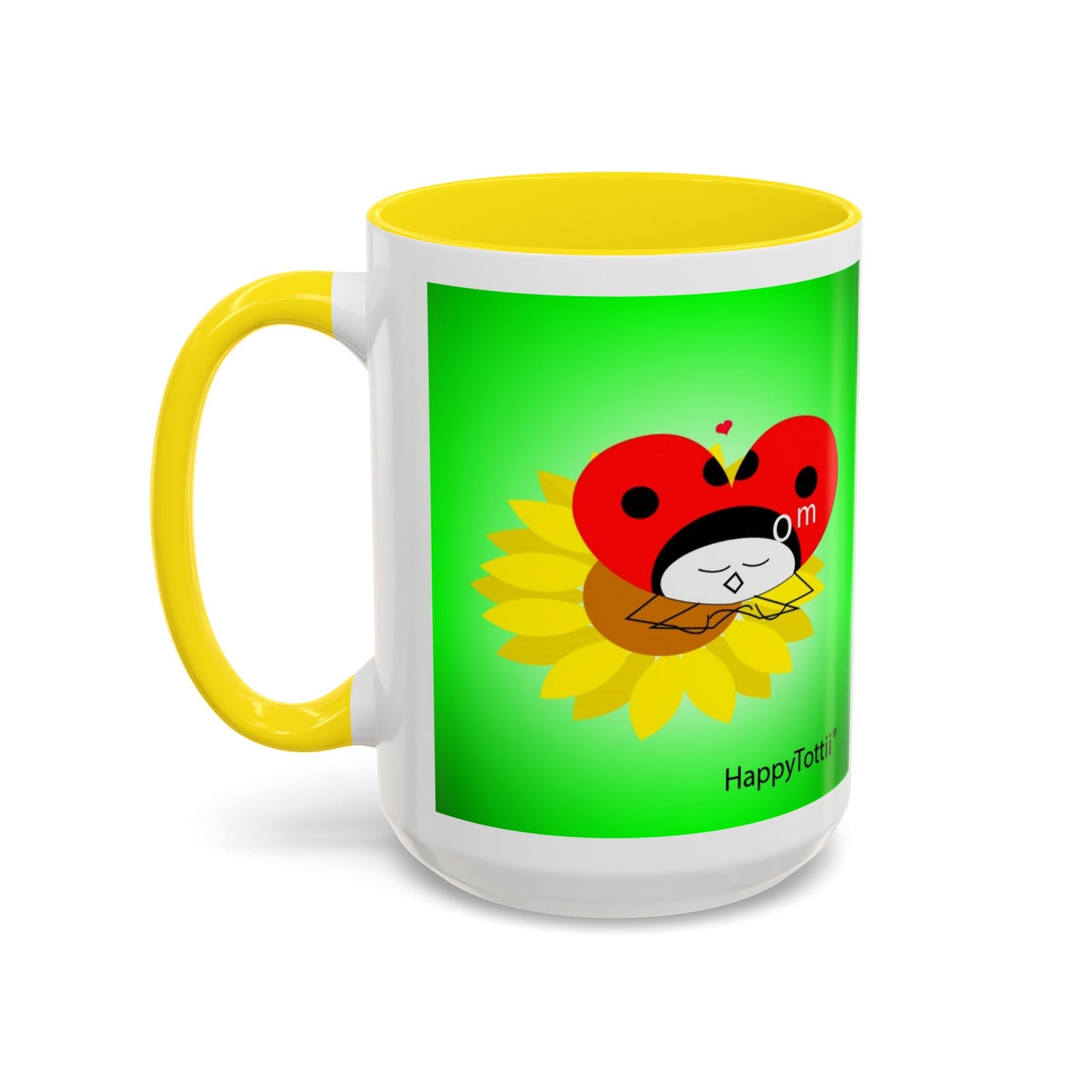 HappyTottii® Sunflower Om Coffee Mug