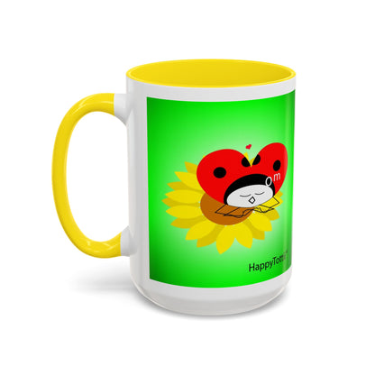 HappyTottii® Sunflower Om Coffee Mug