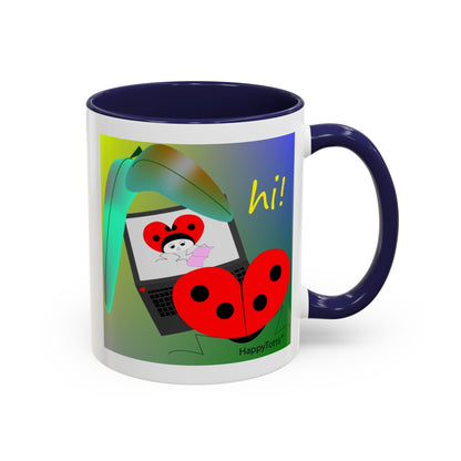 HappyTottii® Hi Computer Coffee Mug