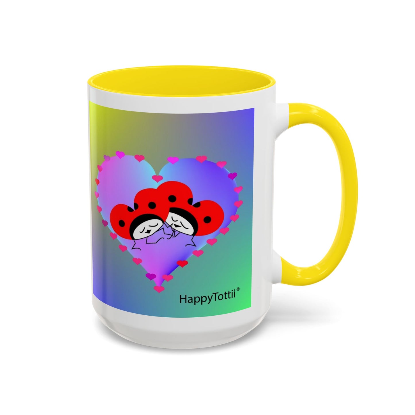 HappyTottii® Love Couple Heart Coffee Mug