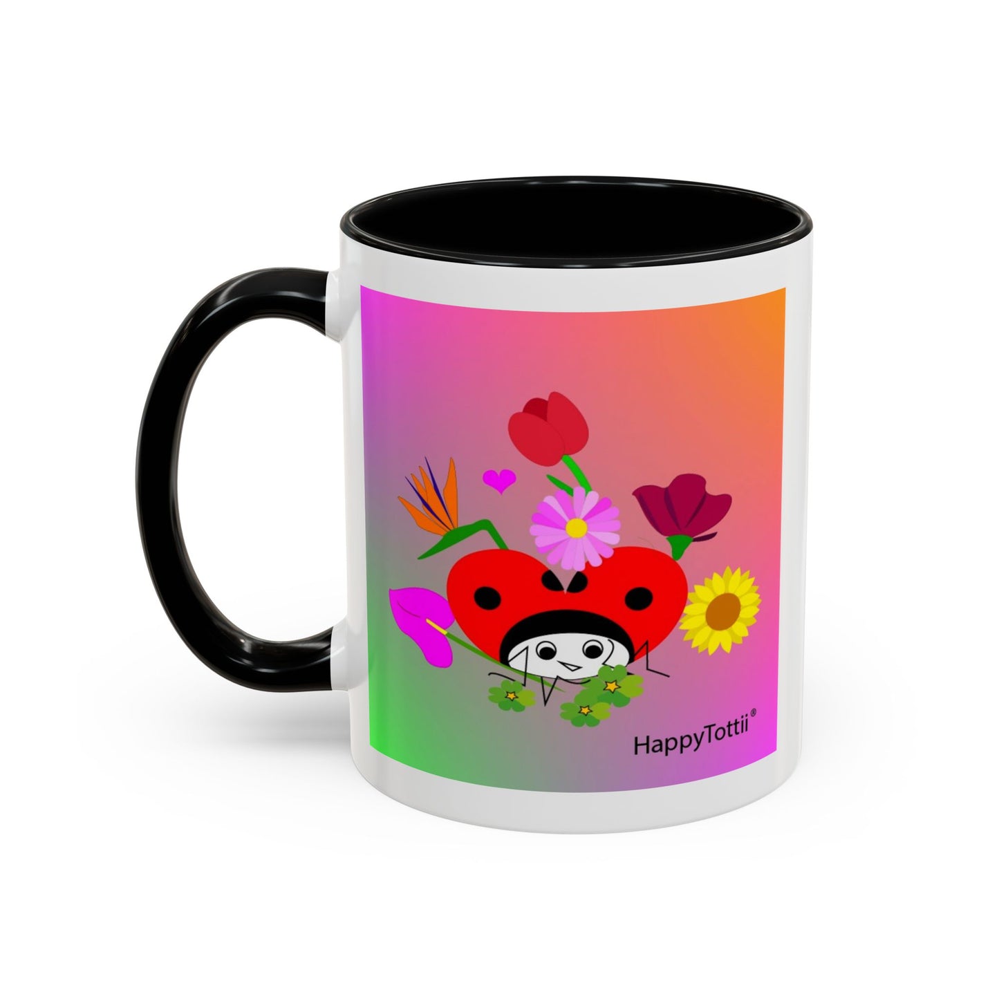 HappyTottii® Flowers Coffee Mug