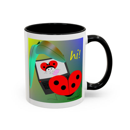 HappyTottii® Hi Computer Coffee Mug