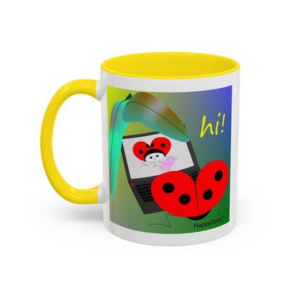 HappyTottii® Hi Computer Coffee Mug