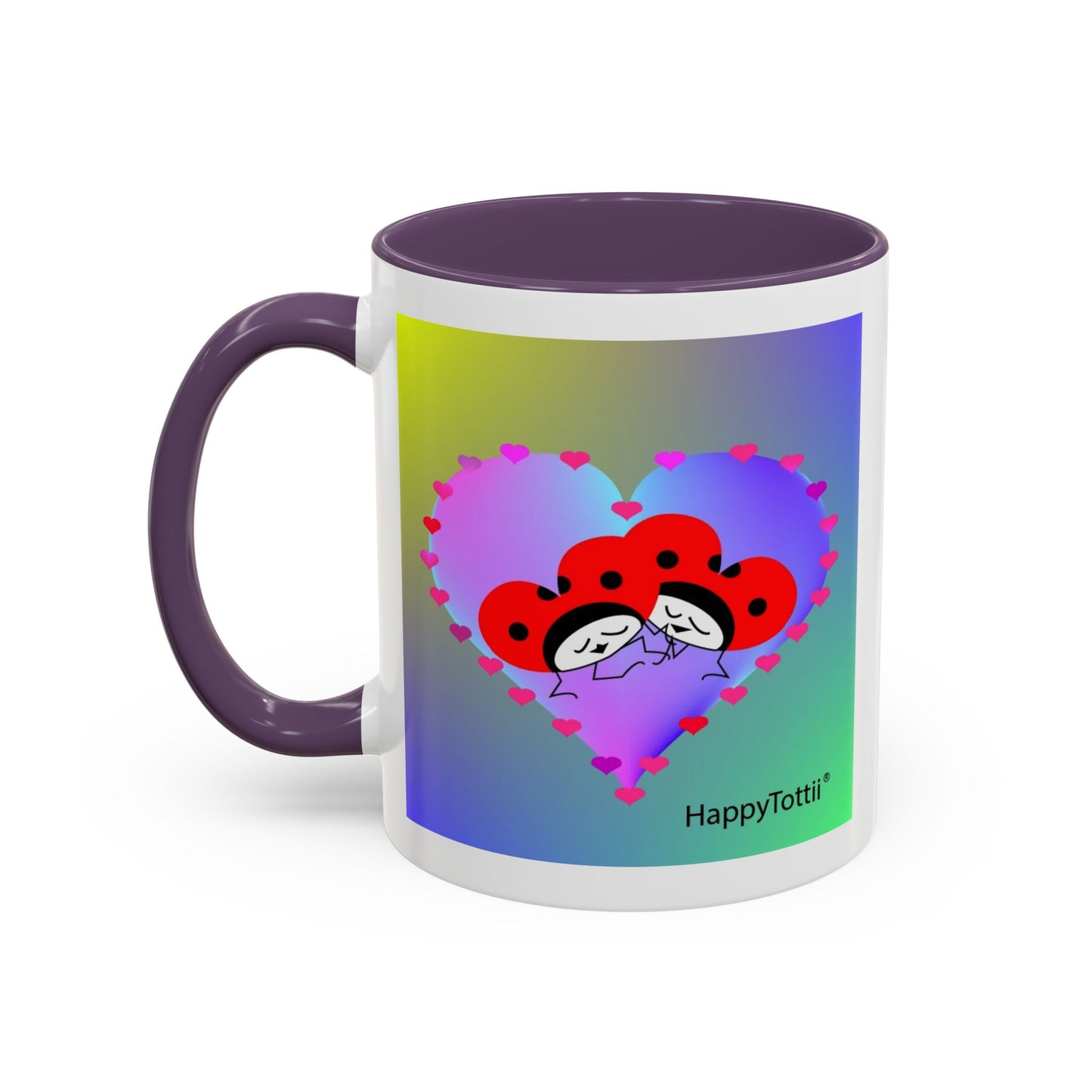 HappyTottii® Love Couple Heart Coffee Mug