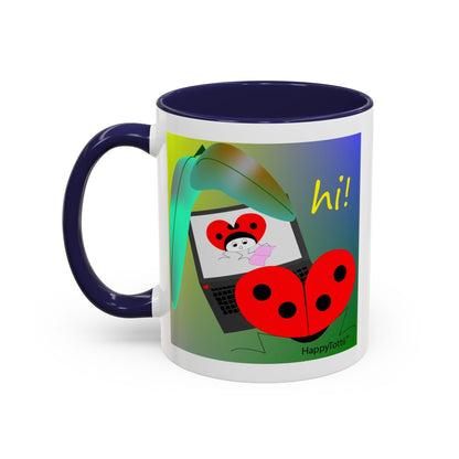 HappyTottii® Hi Computer Coffee Mug