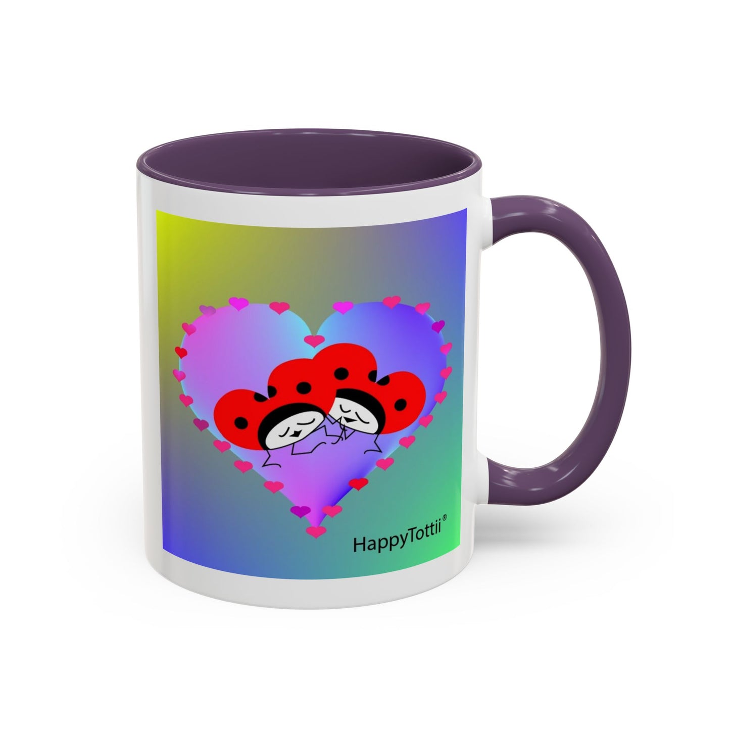 HappyTottii® Love Couple Heart Coffee Mug