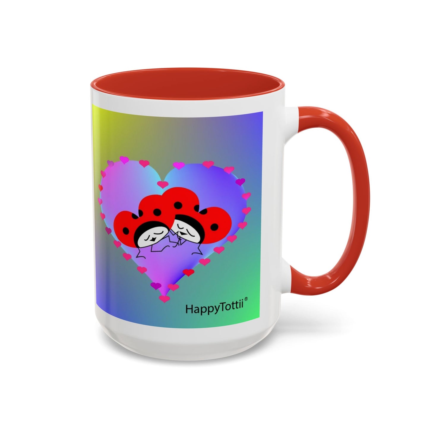 HappyTottii® Love Couple Heart Coffee Mug