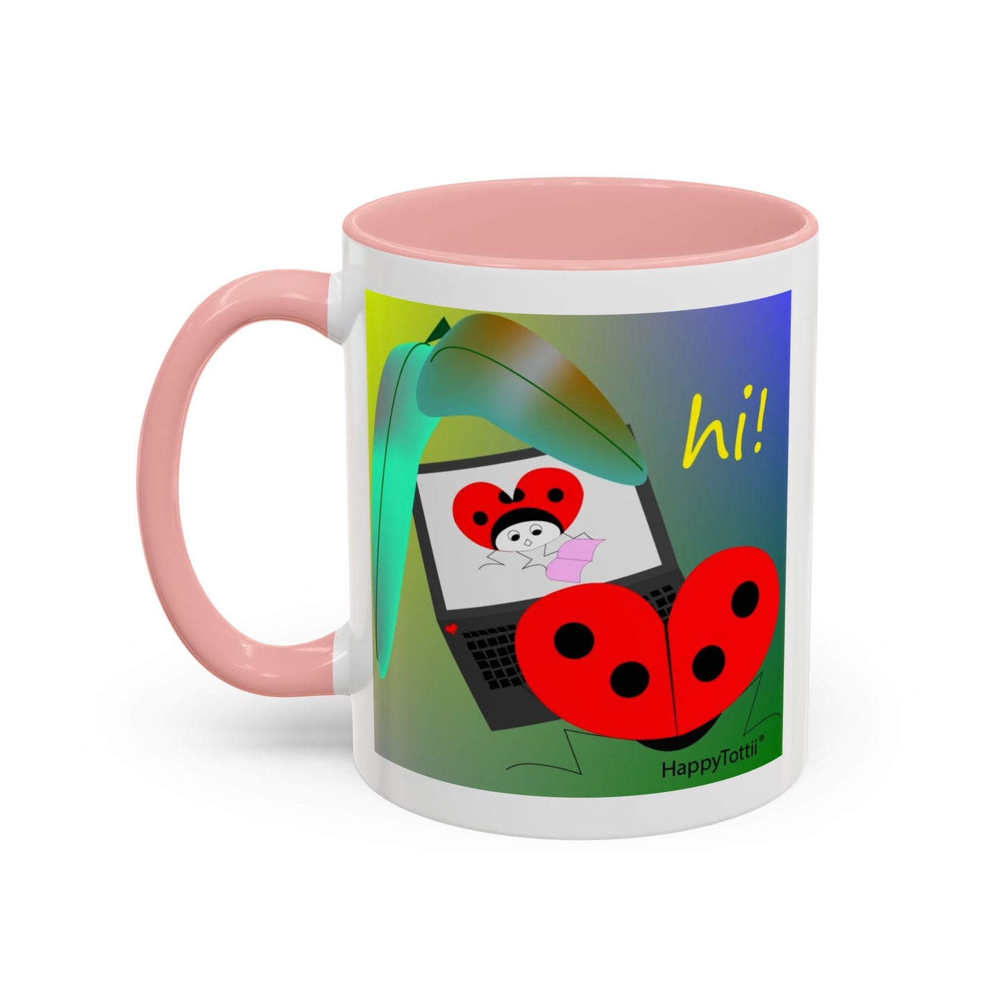 HappyTottii® Hi Computer Coffee Mug