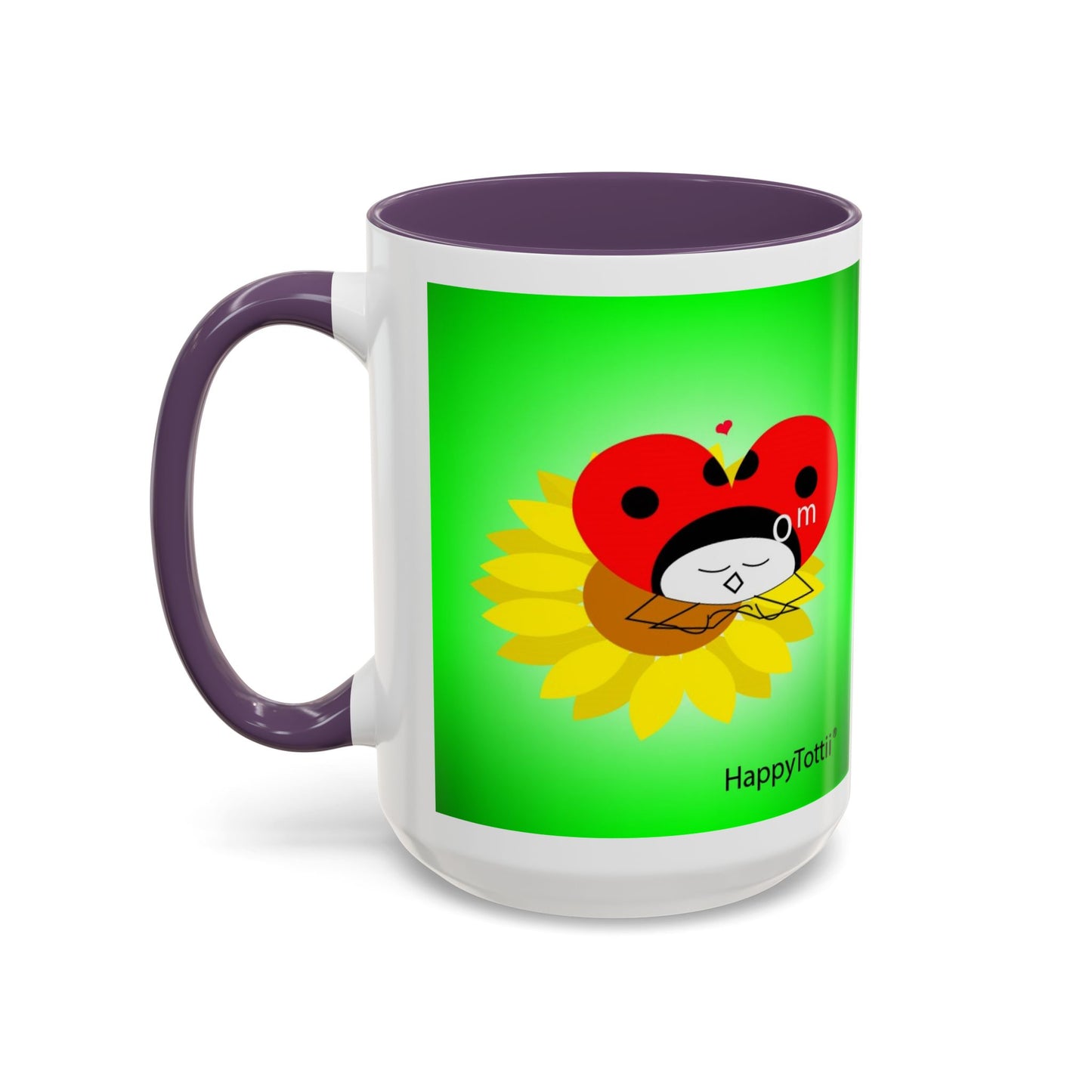 HappyTottii® Sunflower Om Coffee Mug