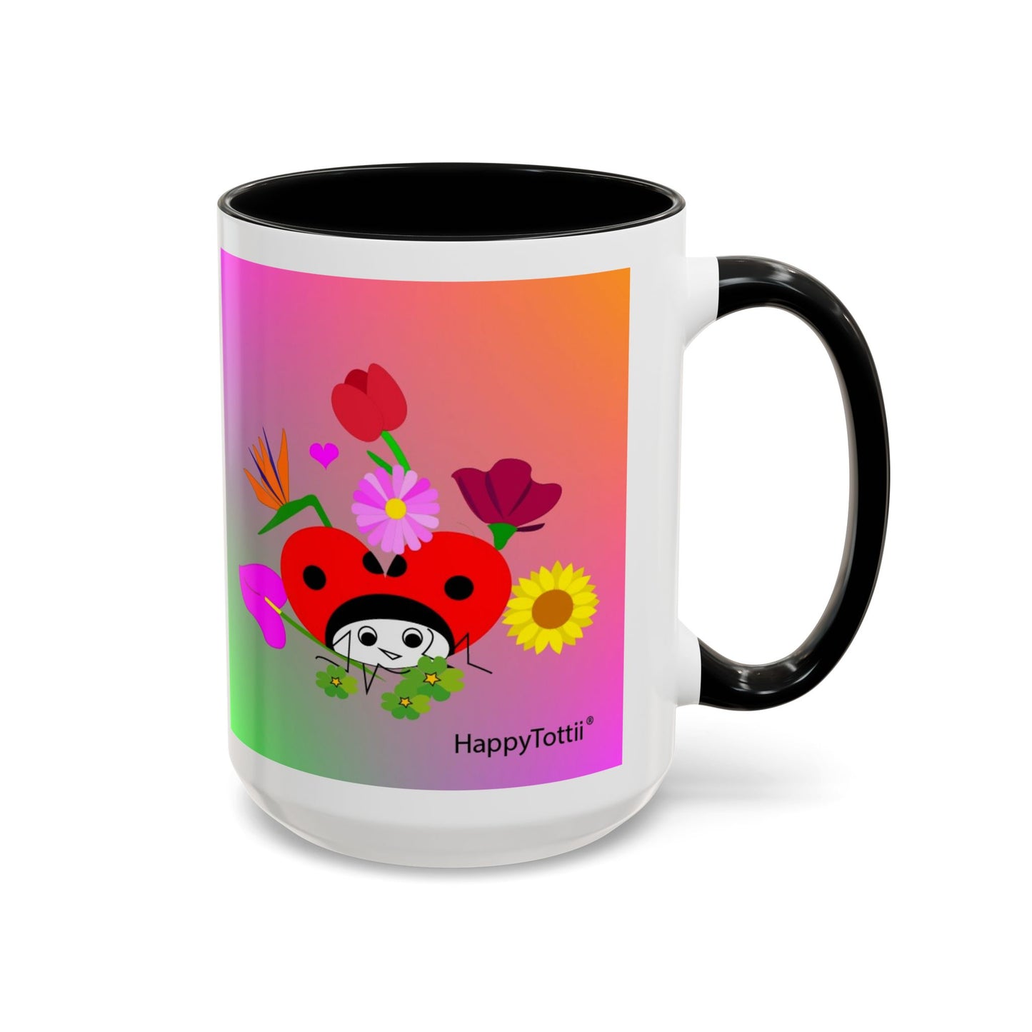 HappyTottii® Flowers Coffee Mug