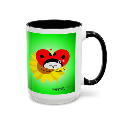 HappyTottii® Sunflower Om Coffee Mug
