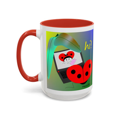 HappyTottii® Hi Computer Coffee Mug