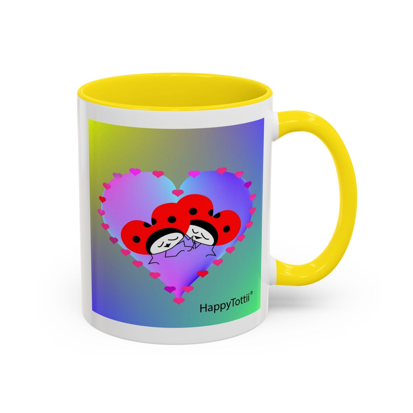 HappyTottii® Love Couple Heart Coffee Mug