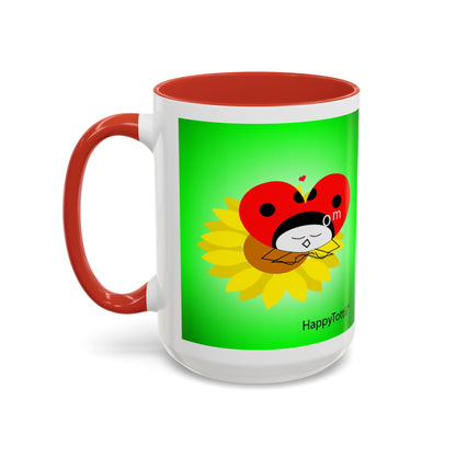 HappyTottii® Sunflower Om Coffee Mug