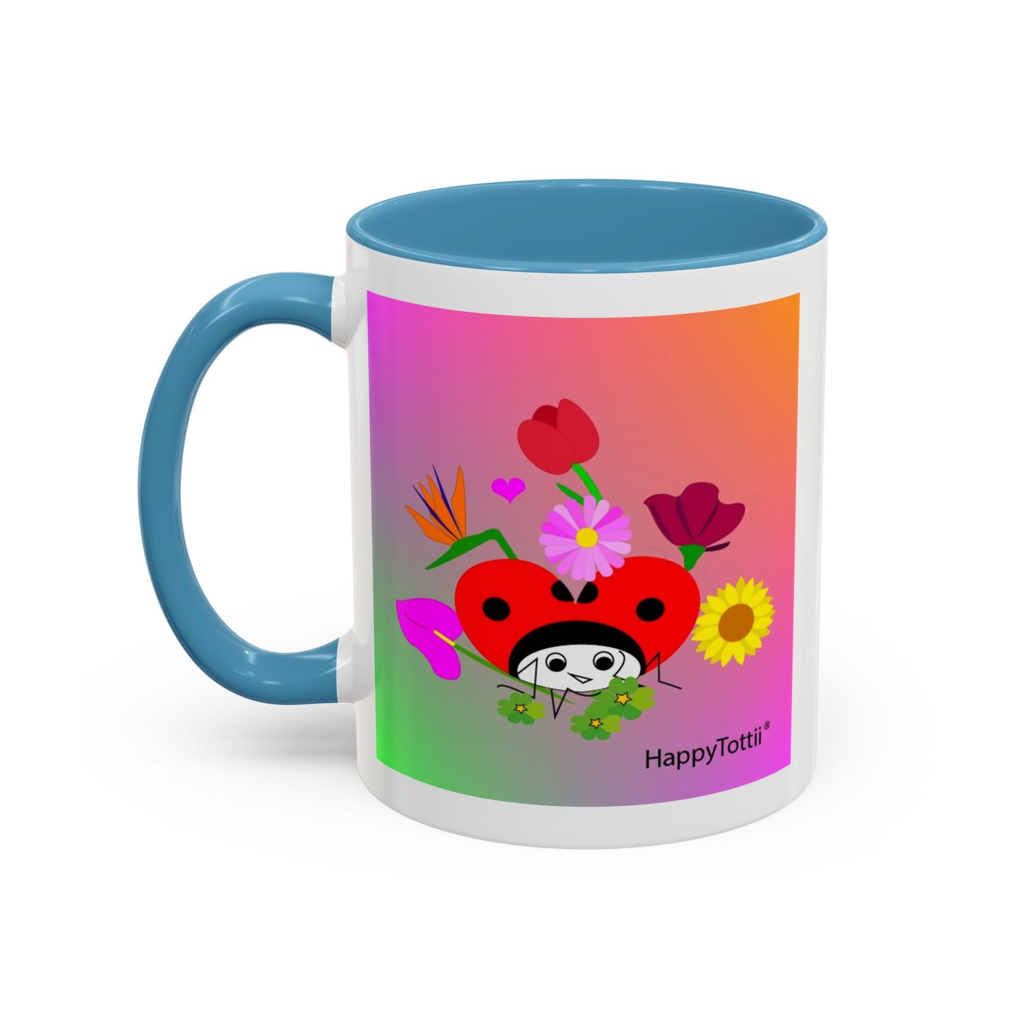 HappyTottii® Flowers Coffee Mug