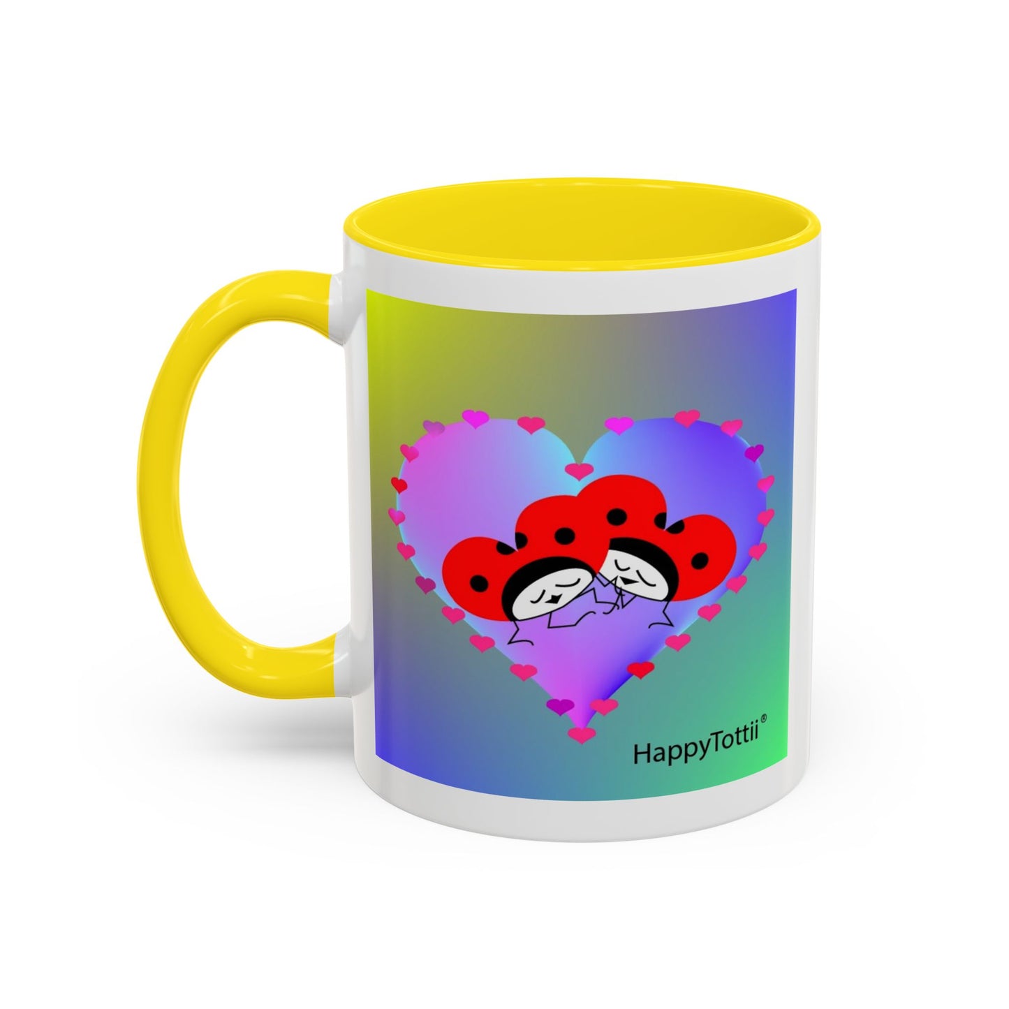 HappyTottii® Love Couple Heart Coffee Mug