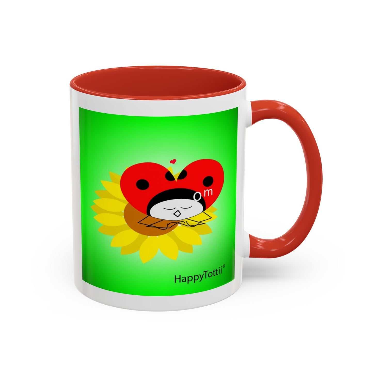HappyTottii® Sunflower Om Coffee Mug