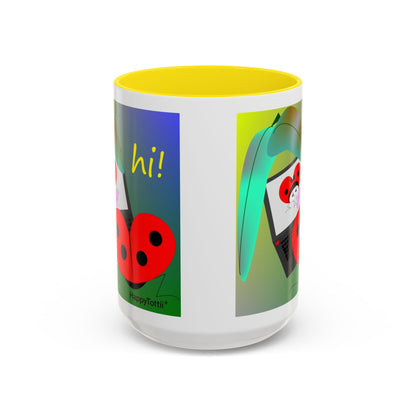 HappyTottii® Hi Computer Coffee Mug