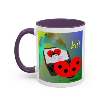 HappyTottii® Hi Computer Coffee Mug