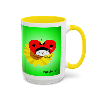 HappyTottii® Sunflower Om Coffee Mug