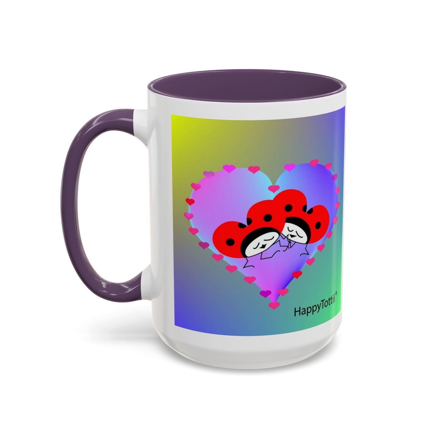 HappyTottii® Love Couple Heart Coffee Mug
