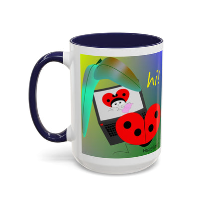 HappyTottii® Hi Computer Coffee Mug