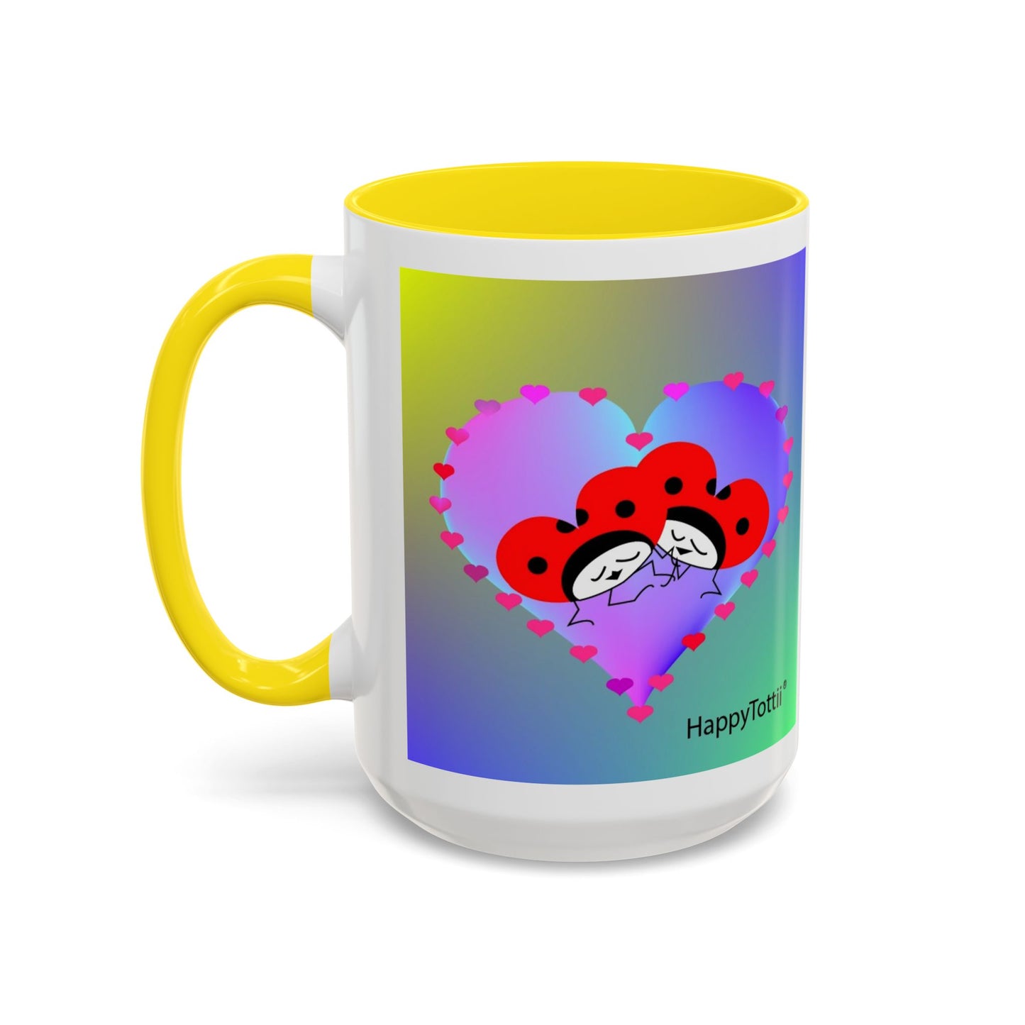 HappyTottii® Love Couple Heart Coffee Mug