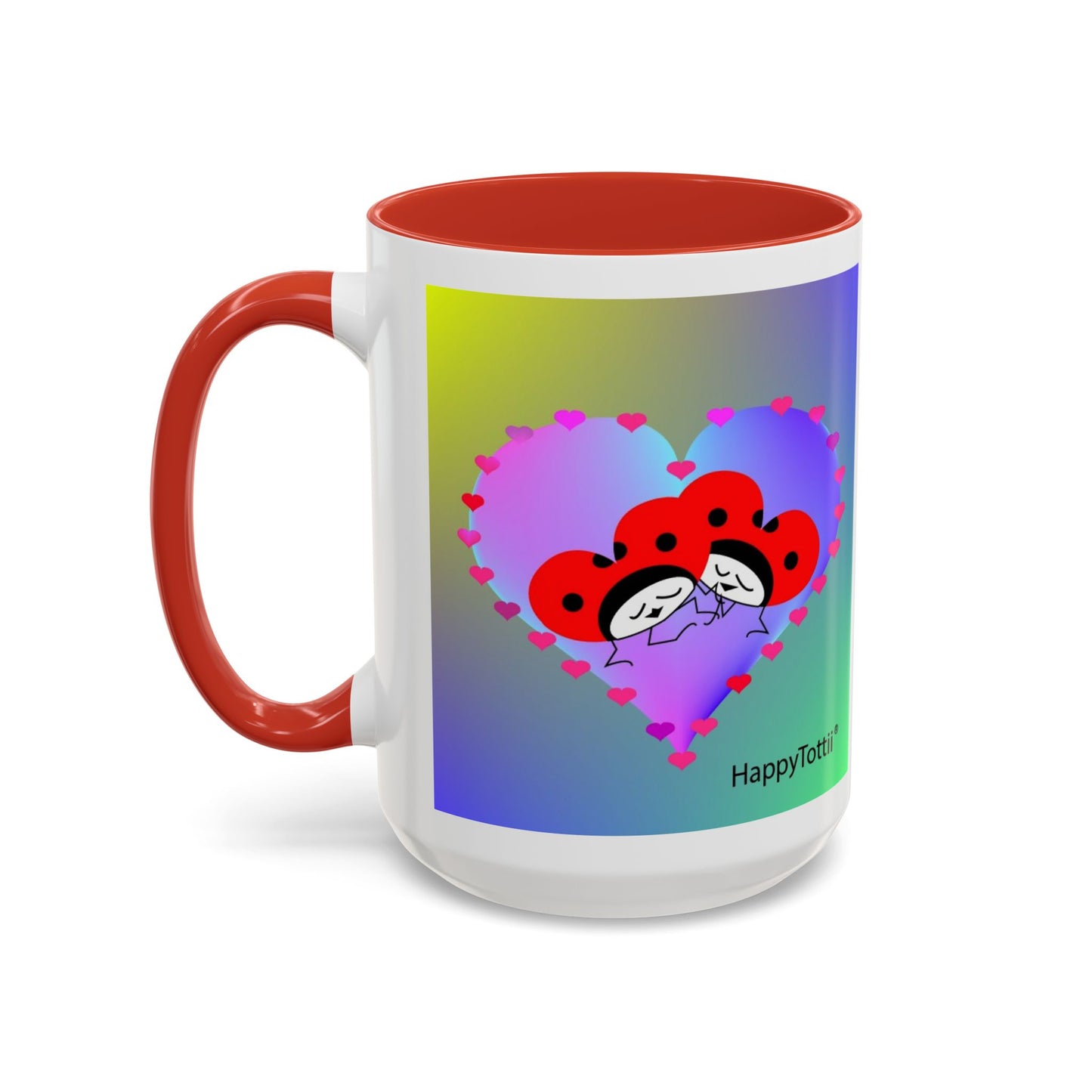 HappyTottii® Love Couple Heart Coffee Mug