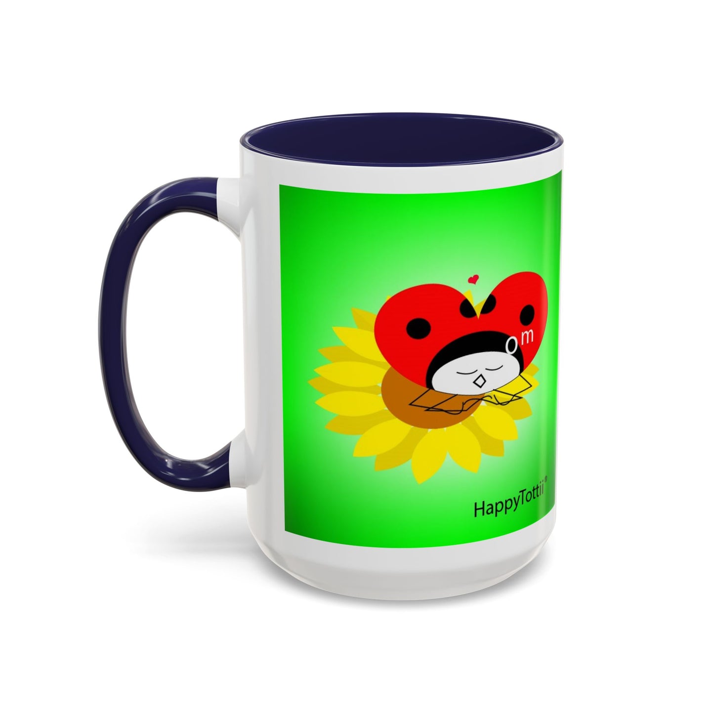 HappyTottii® Sunflower Om Coffee Mug