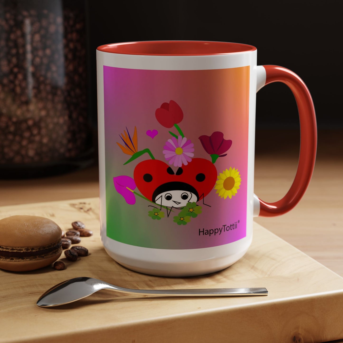 HappyTottii® Flowers Coffee Mug